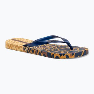 Japonki damskie Ipanema Animal Print VI yellow/pearly blue