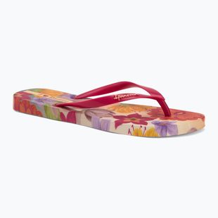Klapki damskie Ipanema Verao Tropical yellow/red