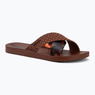 Klapki damskie Ipanema Sense Slide brown/turtle