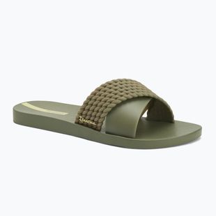 Klapki damskie Ipanema Street II dark green /green