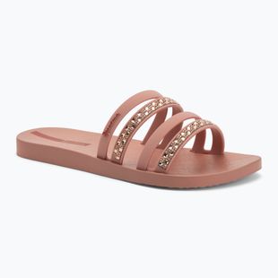 Klapki damskie Ipanema Chic Slide pink/tile brown