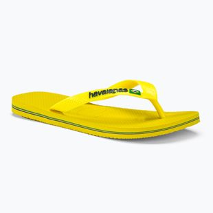 Japonki Havaianas Brasil Logo Neon citrus yellow/citrus yellow