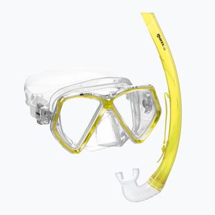 Zestaw do snorkelingu dziecięcy Mares Combo Zephir Junior yellow/clear