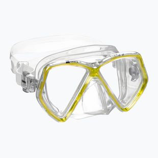 Maska do snorkelingu dziecięca Mares Zephir JR yellow/clear