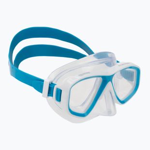 Maska do nurkowania Mares Puffer aqua white/clear