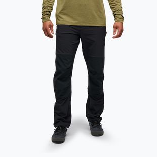 Spodnie trekkingowe męskie Black Diamond Alpine Hybrid black/black