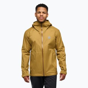 Kurtka przeciwdeszczowa męska Black Diamond Fineline Stretch Shell flax