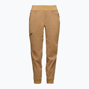 Spodnie wspinaczkowe damskie Black Diamond Technician Jogger flax