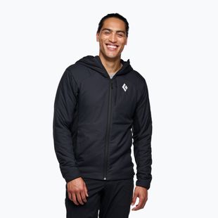 Kurtka hybrydowa męska Black Diamond First Light Hybrid Hoody black