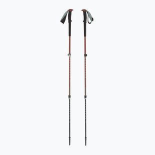 Kije trekkingowe Black Diamond Trail Trekking iron red