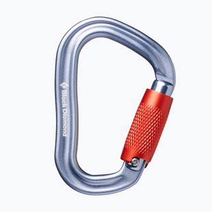 Karabinek Black Diamond Vaporlock Twistlock gray