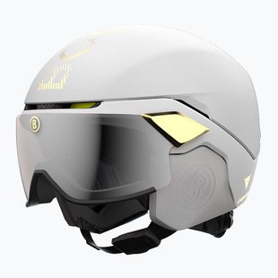 Kask narciarski BOGNER St.Moritz MIPS mono matt white gold
