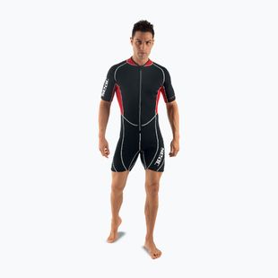 Pianka do pływania męska SEAC Shorty Ciao 2,5 mm black/red