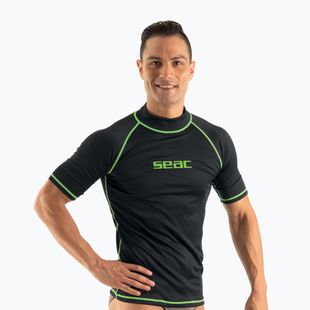 Koszulka do pływania męska SEAC T-Sun black