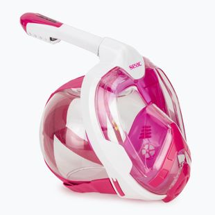 Maska pełnotwarzowa do snorkelingu SEAC Magica white/pink