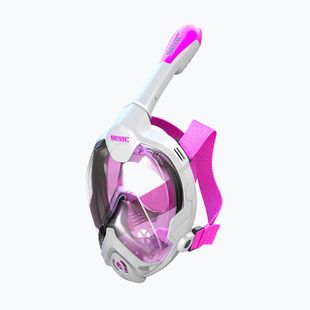 Maska pełnotwarzowa dla dzieci SEAC Magica White/Pink
