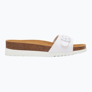 Klapki damskie Scholl Ginni Wide Med white