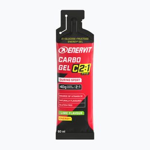 Żel energetyczny Enervit Carbo Gel C2:1Pro 60 ml lime