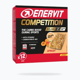 Zestaw batonów energetycznych Enervit Competition 12 szt. x 30 g apricot