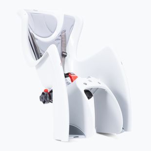 Fotelik rowerowy Okbaby Bodyguard Rack/Baby Shield srebrny/ciemnoszary