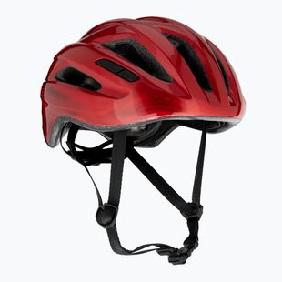 Kask rowerowy MET Idolo red metallic glossy