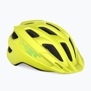 Kask rowerowy dziecięcy MET Crackerjack Mips lime matt