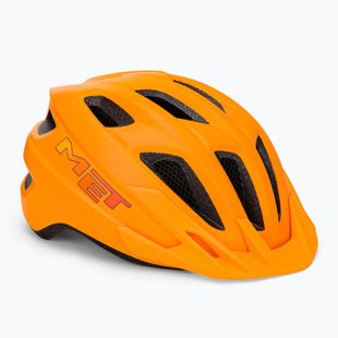 Kask rowerowy dziecięcy MET Crackerjack pomarańczowy 3HM147CE00UNAR1