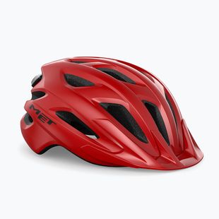 Kask rowerowy MET Crossover red matt