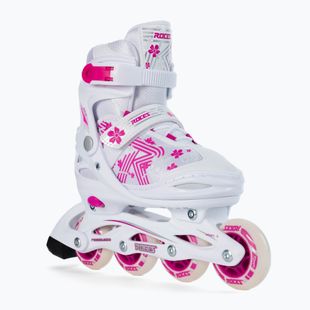 Rolki dziecięce Roces Jokey 3.0 Girl white/pink