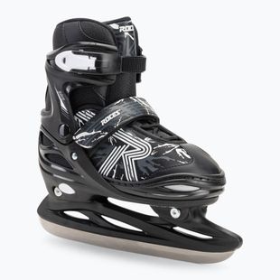 Łyżwy dziecięce Roces Jokey Ice 3.0 Boy black/white