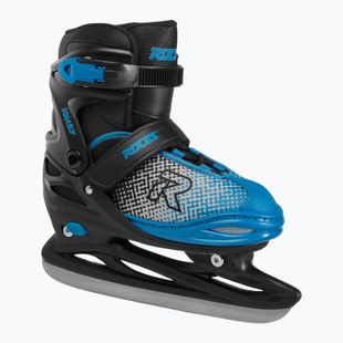 Łyżwy dziecięce Roces Jokey Ice X black/astro blue