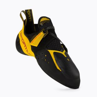 Buty wspinaczkowe męskie La Sportiva Solution Comp 2024 black/yellow