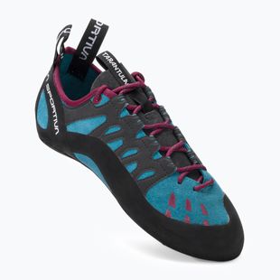 Buty wspinaczkowe damskie La Sportiva Tarantulace topaz/red/plum