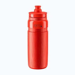 Bidon rowerowy Elite FLY Tex 750 ml red/grey logo