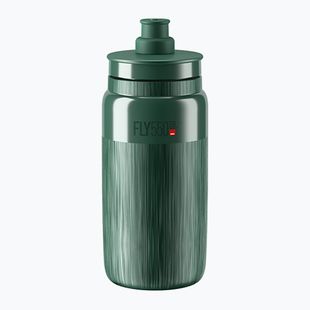 Bidon rowerowy Elite FLY Tex 550 ml dark green/grey logo