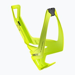 Koszyk na bidon Elite Cannibal XC Bio Based yellow fluo