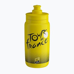Bidon rowerowy Elite FLY Teams Tour De France 2024 550 ml yellow
