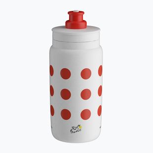 Bidon rowerowy Elite FLY Teams Tour De France 2024 550 ml red polka dot