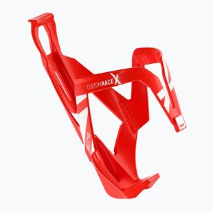 Koszyk na bidon Elite Custom Race X red/glossy white