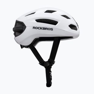 Kask rowerowy Rockbros 100036002 With Remote Control and Warning Light white