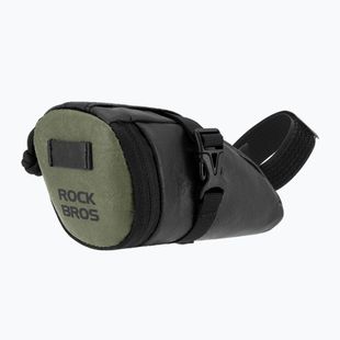 Torba rowerowa podsiodłowa Rockbros 30130092001 Ecological Saddle Bag WP Compact black/green