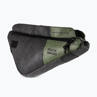 Torba rowerowa na ramę Rockbros 30180033001 Eco-Friendly 2in1Bike Frame Bag with Shoulder Strap black/green