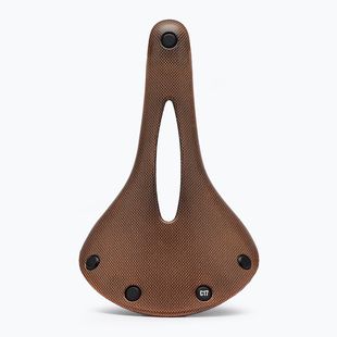 Siodełko rowerowe Brooks England C17 Carved orange