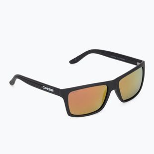 Okulary przeciwsłoneczne Cressi Rio matt black/revo orange