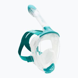 Maska pełnotwarzowa do snorkelingu Cressi Java Full Face clear/aquamarine