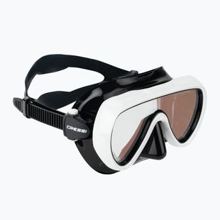 Maska do nurkowania damska Cressi Honey 420 UV black/white/blue/orange