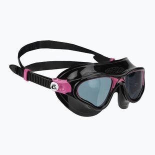 Maska do pływania Cressi Cobra black/black/pink smoked