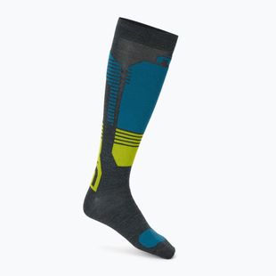 Skarpety narciarskie Mico Light Weight Superthermo Natural Merino Ski ottanio mel
