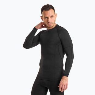 Bluza termoaktywna męska Mico Odor Zero Round Neck nero