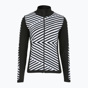 Bluza termoaktywna damska Newland Coral Full Zip black/white